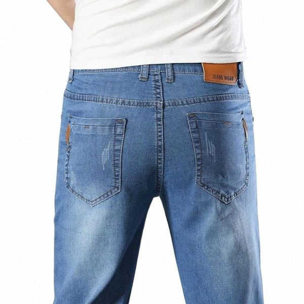 men's jeans retro classic style men's business jeans 2021 fashion small straight stretch denim trousers male brand pants big size, Blue
men's jeans retro classic style men's business jeans 2021 fashion small straight stretch denim trousers male brand pants big size, Blue