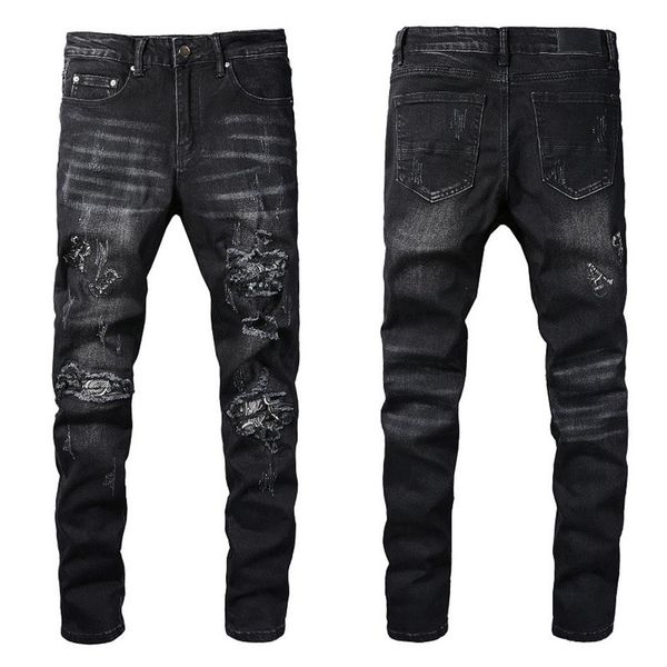 mens jeans skinny distress ripped destroyed stretch biker denim black slim fit hip hop pants for men jean 68d, Blue
mens jeans skinny distress ripped destroyed stretch biker denim black slim fit hip hop pants for men jean 68d, Blue