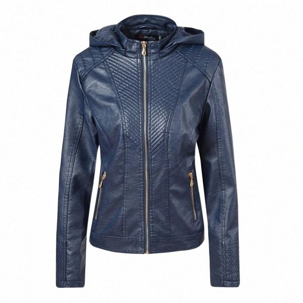 women's leather & faux leather women's leather & faux coat women dark blue black red hooded jackets 2022 spring autumn fashion sli
women's leather & faux leather women's leather & faux coat women dark blue black red hooded jackets 2022 spring autumn fashion sli
