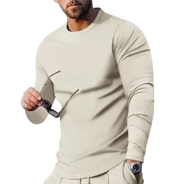 men's t shirts spring autumn men long sleeve t-shirt o-neck black tee male streetwear casual loose clothing sce2sce2, White;black
men's t shirts spring autumn men long sleeve t-shirt o-neck black tee male streetwear casual loose clothing sce2sce2, White;black