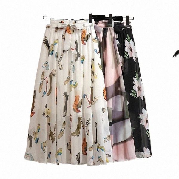 skirts summer bohemia women skirt a-line high waist loose skirts chiffon floral womens jupe femme saias mujer beach b1qj#, Black
skirts summer bohemia women skirt a-line high waist loose skirts chiffon floral womens jupe femme saias mujer beach b1qj#, Black