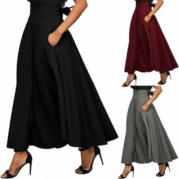 skirts skirts 2022 fashion trend women high waist flared swing pleated long strappy maxi skirt casual spring loose simple buttoms 12t7#, Black
skirts skirts 2022 fashion trend women high waist flared swing pleated long strappy maxi skirt casual spring loose simple buttoms 12t7#, Black