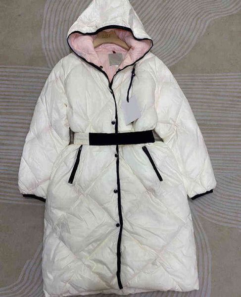 winter long down coat designer womens coat fashion warm temperament parkas hooded windbreaker coats, Black
winter long down coat designer womens coat fashion warm temperament parkas hooded windbreaker coats, Black