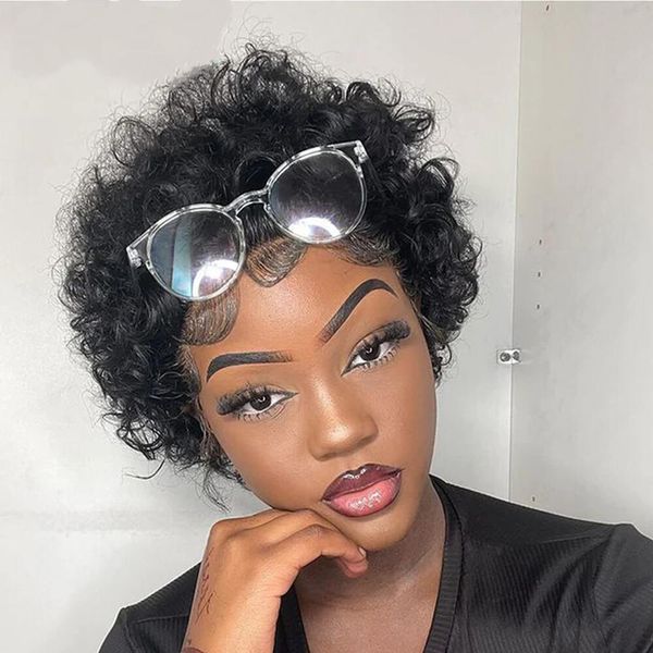 deep wave pixie cut wigs short bob curly human hair wig transparent 13x4x1 lace wig for women, Black;brown
deep wave pixie cut wigs short bob curly human hair wig transparent 13x4x1 lace wig for women, Black;brown