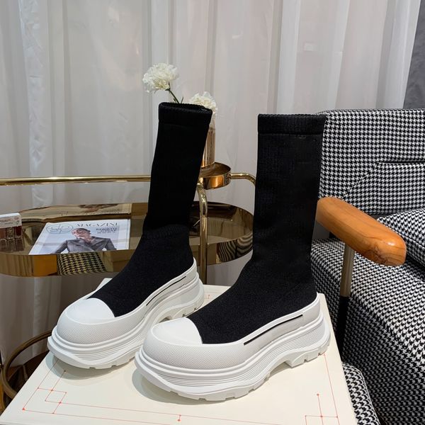 luxury designer women knee high boots fashion platform wedges knitting elastic fabric socks boot ruwnay outfit mesh air woman long booties, Black
luxury designer women knee high boots fashion platform wedges knitting elastic fabric socks boot ruwnay outfit mesh air woman long booties, Black