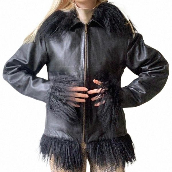 women's leather & faux leather women's leather & faux gothic black elegant fashion jacket high street zip up long sleeve autumn ja
women's leather & faux leather women's leather & faux gothic black elegant fashion jacket high street zip up long sleeve autumn ja