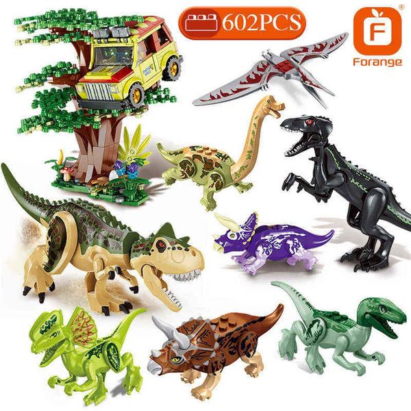 forange jurassic dinosaur park 2 animal building blocks with action tyrannosaurus raptor brick children gift toys y0928329j
forange jurassic dinosaur park 2 animal building blocks with action tyrannosaurus raptor brick children gift toys y0928329j