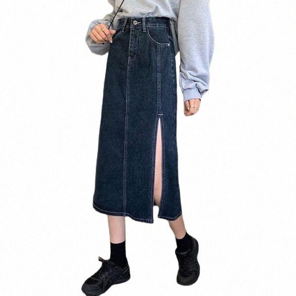 skirts summer 2022 women's long denim skirt vintage high wasit jeans female straight side split a-line pencil skirts a464 p7mc#, Black
skirts summer 2022 women's long denim skirt vintage high wasit jeans female straight side split a-line pencil skirts a464 p7mc#, Black