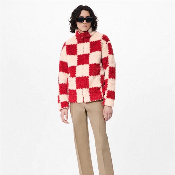 france paris knitting jacquard damier jacket high street fashion men women polar fleece coat europe designers luxury zipper hoodies2765, Black;brown
france paris knitting jacquard damier jacket high street fashion men women polar fleece coat europe designers luxury zipper hoodies2765, Black;brown