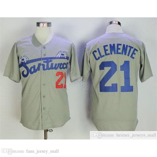 grey baseball roberto clemente jersey #21 santurce crabbers puerto rico in jersey baseballs stitched button down shirt fast shipping, Black
grey baseball roberto clemente jersey #21 santurce crabbers puerto rico in jersey baseballs stitched button down shirt fast shipping, Black