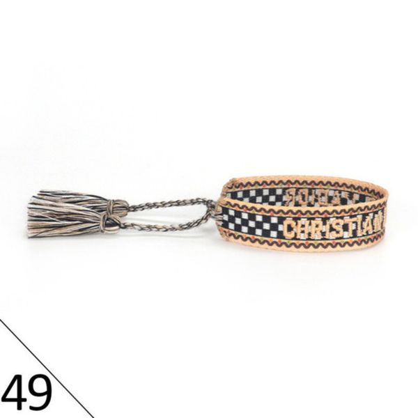 fashion brand bracelets woven friendship for womens handmade braided luxury bracelet designers with tassel print embroidery mens jewelry ban, Golden;silver
fashion brand bracelets woven friendship for womens handmade braided luxury bracelet designers with tassel print embroidery mens jewelry ban, Golden;silver