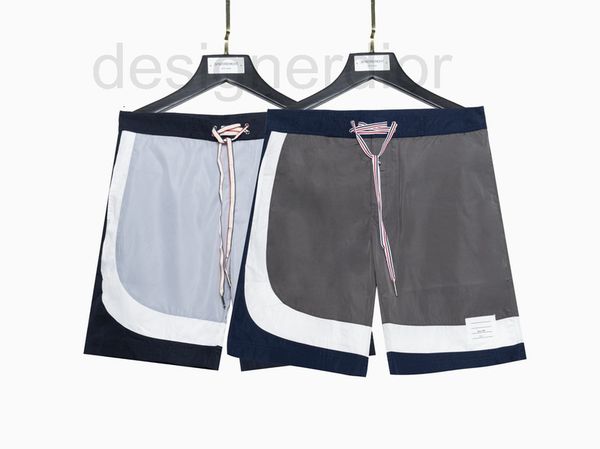 men's pants designer high version 2022 summer new tb color blocking quick drying casual pant men and women's beach shorts capris, Black
men's pants designer high version 2022 summer new tb color blocking quick drying casual pant men and women's beach shorts capris, Black