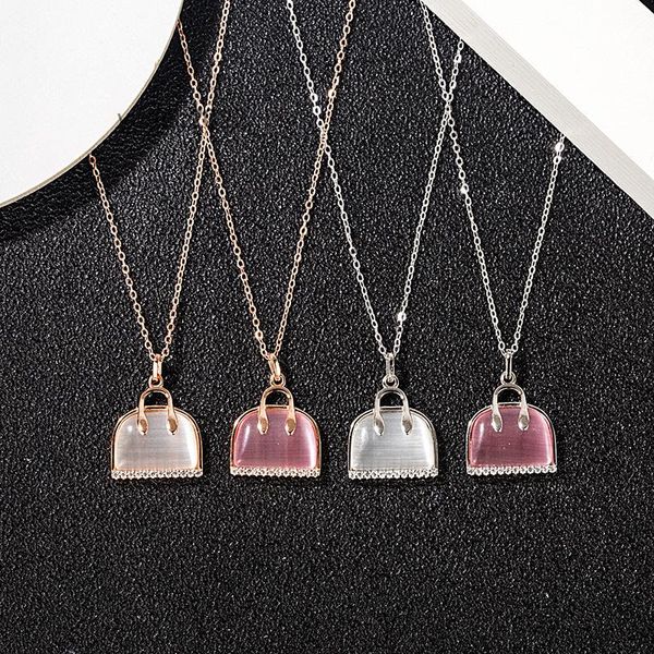 pendant necklaces new designed letter bag pendants full diamonds s925 sterling silver women's necklace fashion 18k gold plated handbag
pendant necklaces new designed letter bag pendants full diamonds s925 sterling silver women's necklace fashion 18k gold plated handbag