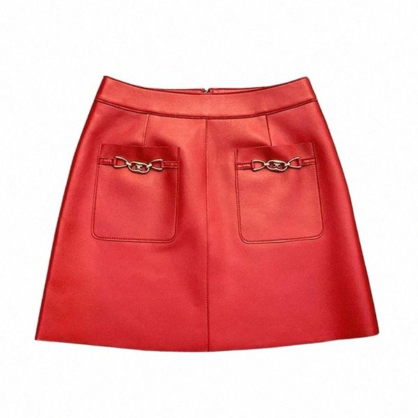 skirts autumn winter real sheep skin genuine leather skirts womens high waist black skirt wrap lady pockets moto bike clothes y0ro#
skirts autumn winter real sheep skin genuine leather skirts womens high waist black skirt wrap lady pockets moto bike clothes y0ro#