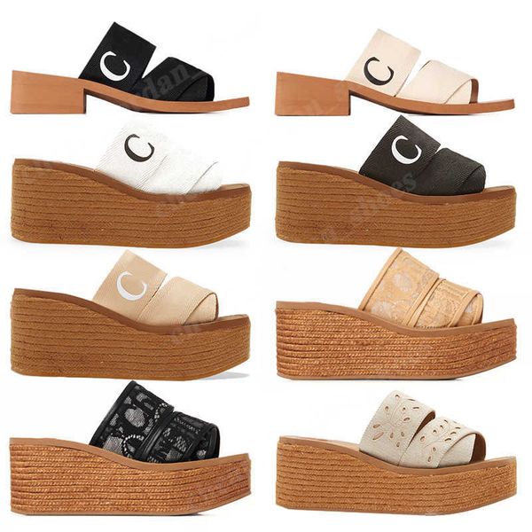 2022 women slippers summer rubber high version sandals beach sliders scuffs indoor shoes designer canvas cross woven outdoor peep toe woody, Black
2022 women slippers summer rubber high version sandals beach sliders scuffs indoor shoes designer canvas cross woven outdoor peep toe woody, Black