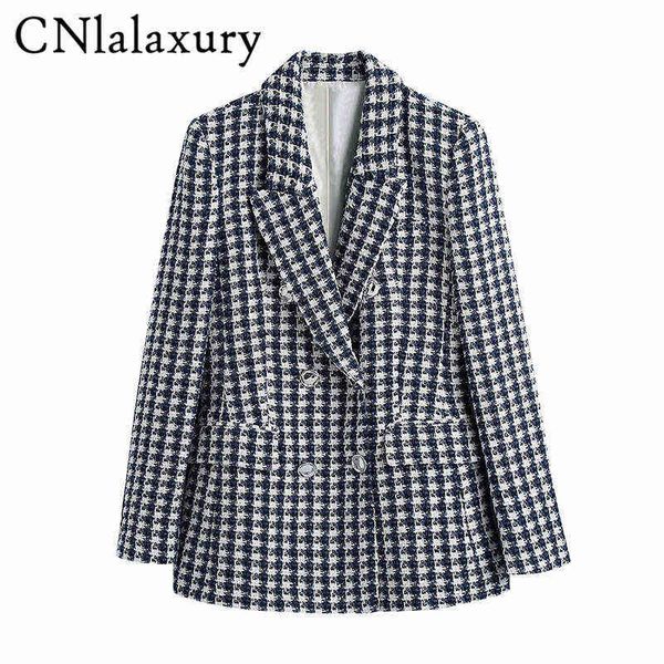 women's down parkas women houndstooth loose tweed blazers 2022 spring-autumn fashion ladies elegant patchwork plaid jackets casual fema, Black
women's down parkas women houndstooth loose tweed blazers 2022 spring-autumn fashion ladies elegant patchwork plaid jackets casual fema, Black