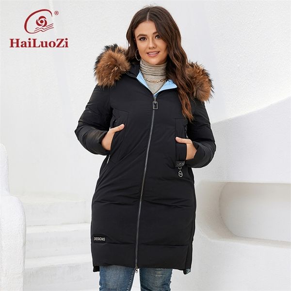 womens down parkas hailuozi womens winter jackets plus size thick hooded real fur collar zipper female clothing parkas women coat 60171 2209, Black
womens down parkas hailuozi womens winter jackets plus size thick hooded real fur collar zipper female clothing parkas women coat 60171 2209, Black