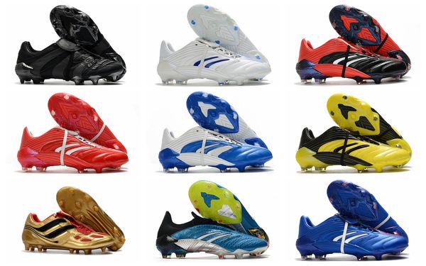 gift bag mens high ankle football boots predator precisionfg firm ground cleats laceless ghosted 21 speed flow soccer shoes outdoor trainers, Black
gift bag mens high ankle football boots predator precisionfg firm ground cleats laceless ghosted 21 speed flow soccer shoes outdoor trainers, Black