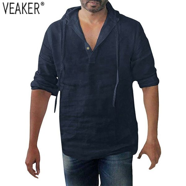 men's t-shirts men's hooded cotton linen t shirt male casual loose long sleeve solid color t shirts men flax v-neck t shirt m-3xl, White;black
men's t-shirts men's hooded cotton linen t shirt male casual loose long sleeve solid color t shirts men flax v-neck t shirt m-3xl, White;black