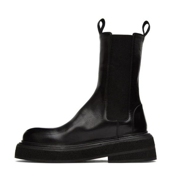 high men chelsea boots leather men's motorcycle boots ankle mens black platform shoes solid knight boot
high men chelsea boots leather men's motorcycle boots ankle mens black platform shoes solid knight boot