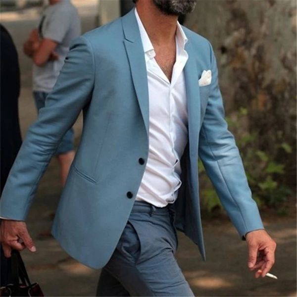 2022 tuxedos elegant blue men suit grey beach wedding custom young men casual suits wear vestido jacket pants, Black;gray
2022 tuxedos elegant blue men suit grey beach wedding custom young men casual suits wear vestido jacket pants, Black;gray