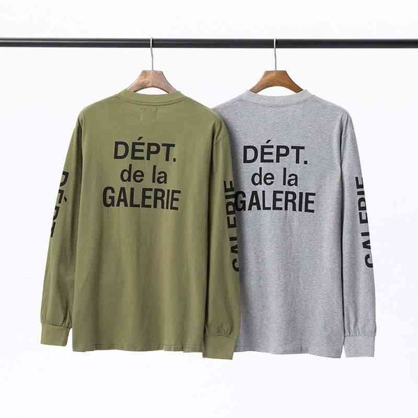 2022 designer hoodies galley luxury brand dept spring new letter slogan arm printed long sleeve bottomed t-shirt fashion clothes high, Black
2022 designer hoodies galley luxury brand dept spring new letter slogan arm printed long sleeve bottomed t-shirt fashion clothes high, Black