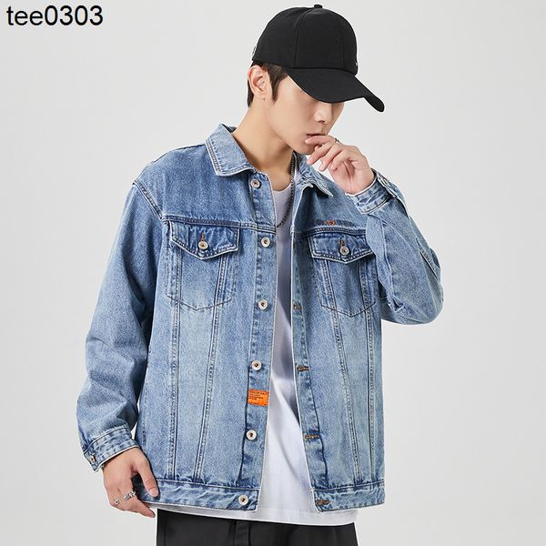 denim jacket men's loose korean version autumn new ruffian handsome stitching trend contrast color cardigan jacket, Black;brown
denim jacket men's loose korean version autumn new ruffian handsome stitching trend contrast color cardigan jacket, Black;brown