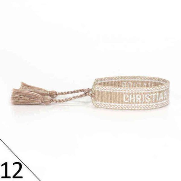 luxury brand braided bracelet adjustable woven friendship bangle for womens mens designer letter embroidery rope bracelets jewelry gift code, Golden;silver
luxury brand braided bracelet adjustable woven friendship bangle for womens mens designer letter embroidery rope bracelets jewelry gift code, Golden;silver