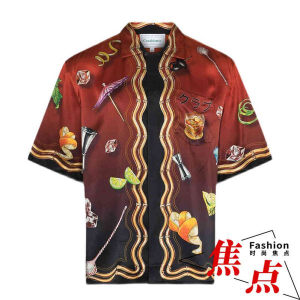 fashion shirt 2022 designer t shirts casablance casual loose silk shirt hawaii swimming pool shirts colorful whisky t shirt gradient casa sh, White;black
fashion shirt 2022 designer t shirts casablance casual loose silk shirt hawaii swimming pool shirts colorful whisky t shirt gradient casa sh, White;black