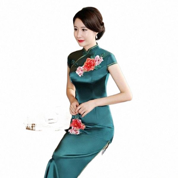 ethnic clothing ethnic clothing embroidery flower cheongsam women satin long qipao elegant chinese dress slim evening party gown classic ves, Red
ethnic clothing ethnic clothing embroidery flower cheongsam women satin long qipao elegant chinese dress slim evening party gown classic ves, Red
