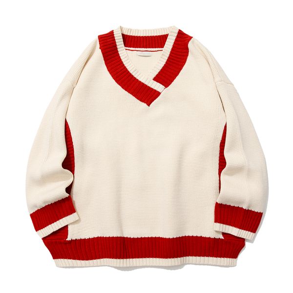 men's plus size sweaters autumn winter v neck pullover men's sweaters retro high street loose casual couple knitted clothes oversi
men's plus size sweaters autumn winter v neck pullover men's sweaters retro high street loose casual couple knitted clothes oversi