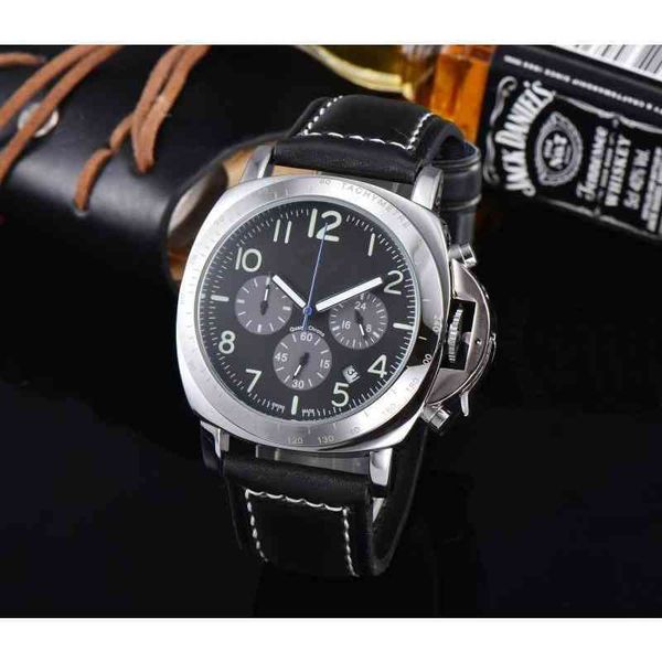 men's mechanical watch luxury watches for mens mechanical wristwatch pana fashion 6-pin full working designer, Slivery;brown
men's mechanical watch luxury watches for mens mechanical wristwatch pana fashion 6-pin full working designer, Slivery;brown
