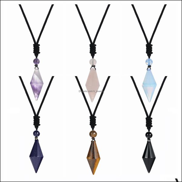 pendant necklaces natural crystal quartz hexagonal cone pendant necklace for women men double point faceted cut healing dhseller2010 dhxe2, Silver
pendant necklaces natural crystal quartz hexagonal cone pendant necklace for women men double point faceted cut healing dhseller2010 dhxe2, Silver