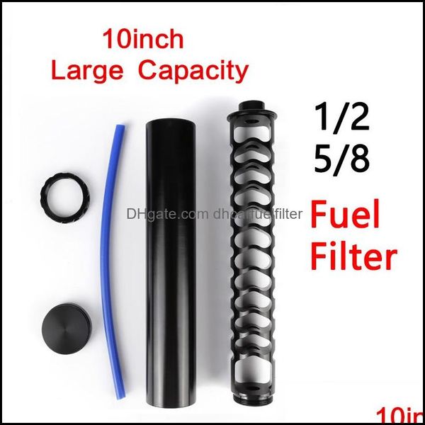 fuel filter 10" aluminum spiral 1/2-28 or 5/8-24 single core car fuel filter for 4003 wix 24003 trap soent filters accessories drop d d
fuel filter 10" aluminum spiral 1/2-28 or 5/8-24 single core car fuel filter for 4003 wix 24003 trap soent filters accessories drop d d