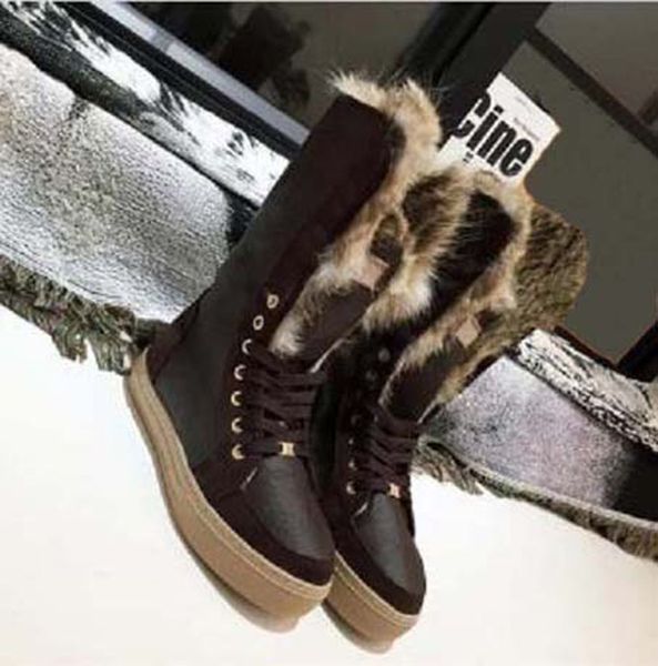 women's boots designer for fluffy yes shoes ladies winter snow ankle real wool leather integrated fur, Black
women's boots designer for fluffy yes shoes ladies winter snow ankle real wool leather integrated fur, Black