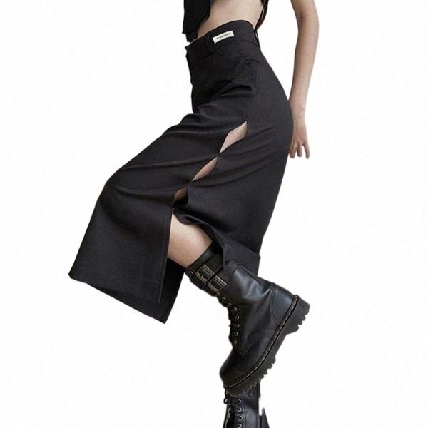 skirts high street skirt fashion 2022 summer loose casual hipster designer thin hollow out split fork solid color waist skirts 06m5#, Black
skirts high street skirt fashion 2022 summer loose casual hipster designer thin hollow out split fork solid color waist skirts 06m5#, Black