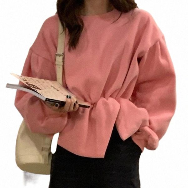 women's hoodies & sweatshirts women's hoodies & sweatshirts nomikuma slim waist chic sweatshirt women solid color o neck long slee, Black
women's hoodies & sweatshirts women's hoodies & sweatshirts nomikuma slim waist chic sweatshirt women solid color o neck long slee, Black