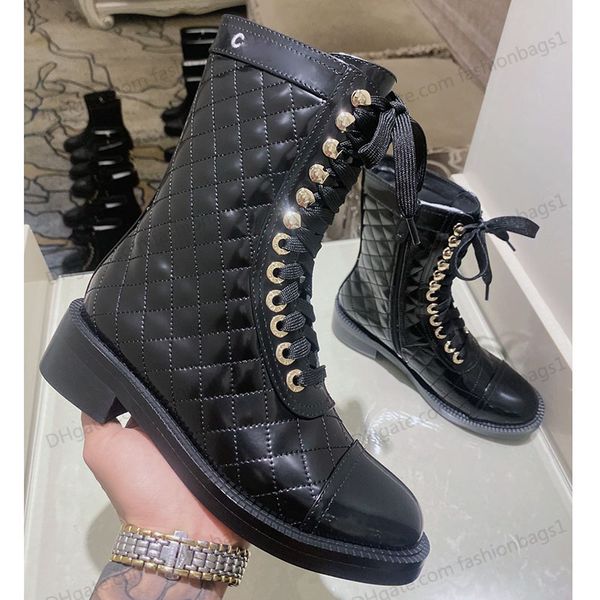 classic calfskin womens ankle boots f/w metal quilted texture zipper letter chunky low heels boot cowboy knight western fashion high lace up, Black
classic calfskin womens ankle boots f/w metal quilted texture zipper letter chunky low heels boot cowboy knight western fashion high lace up, Black