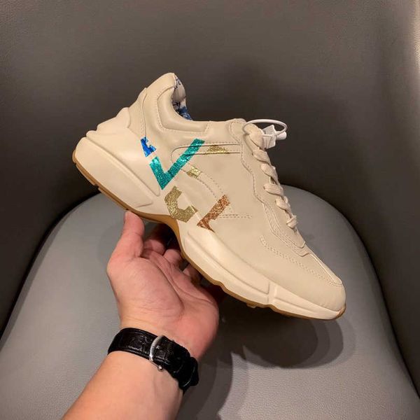 dress shoes made in italy rhyton shoes multi color men sneakers casual fashion vintage luxury chaussures woman shoe fashion wave mouth sneak, Black
dress shoes made in italy rhyton shoes multi color men sneakers casual fashion vintage luxury chaussures woman shoe fashion wave mouth sneak, Black