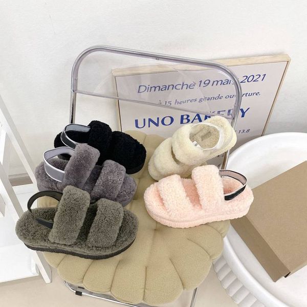designer brand slippers fashionable sll-match women's sandals winter new fluffy slipperss with cake bottom wool fur slipper with box op, Black
designer brand slippers fashionable sll-match women's sandals winter new fluffy slipperss with cake bottom wool fur slipper with box op, Black