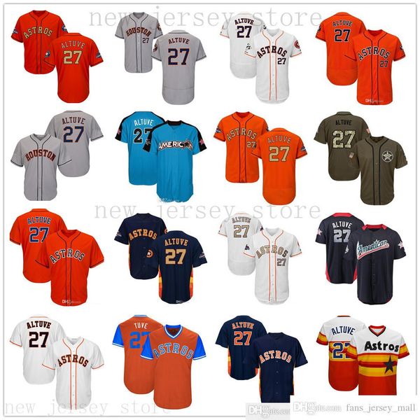 2019th men women youth kids baseball jose 27 altuve jerseys white gray grey blue orange gold green salute to service players weekend, Black
2019th men women youth kids baseball jose 27 altuve jerseys white gray grey blue orange gold green salute to service players weekend, Black