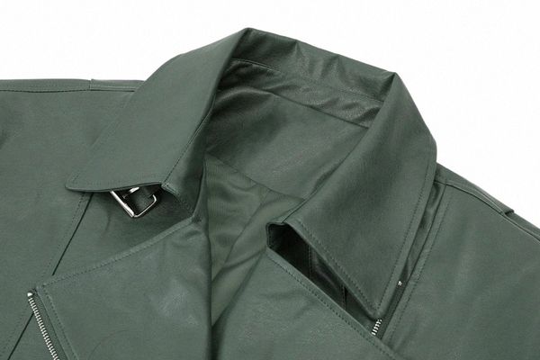 women's leather & faux leather women's leather & faux lapel long sleeve autumn green pu loose bandage large size jacket women coat, Black
women's leather & faux leather women's leather & faux lapel long sleeve autumn green pu loose bandage large size jacket women coat, Black
