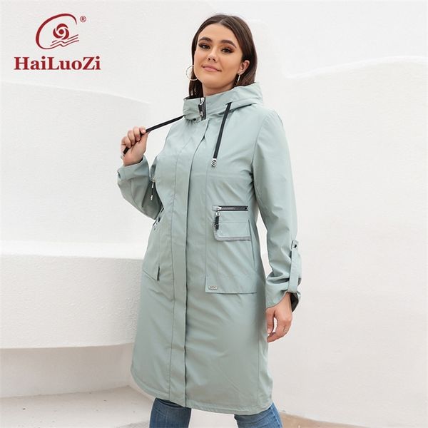 womens jackets hailuozi spring womens trench coat midlength waterproof hooded jacket women plus size sports solid color windbreaker 9666 220, Black;brown
womens jackets hailuozi spring womens trench coat midlength waterproof hooded jacket women plus size sports solid color windbreaker 9666 220, Black;brown