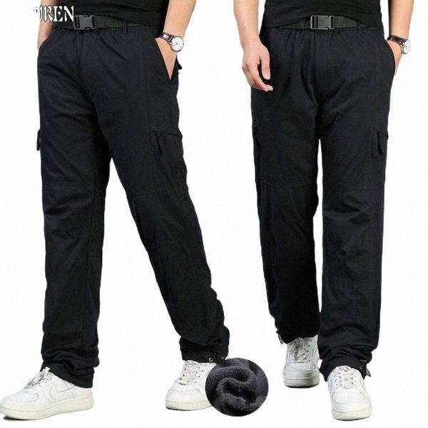 men's pants men's pants winter loose m-5xl fleece cargo plus size trousers male elastic waist fat straight long 65zu#, Black
men's pants men's pants winter loose m-5xl fleece cargo plus size trousers male elastic waist fat straight long 65zu#, Black