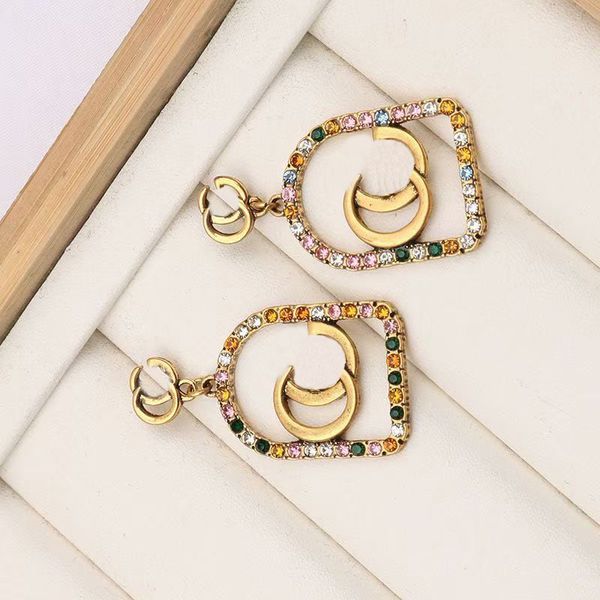 13style 18k gold plated brand designer letters stud small sweet wind luxury earrings geometric women crystal rhinestone earring jewelry, Golden;silver
13style 18k gold plated brand designer letters stud small sweet wind luxury earrings geometric women crystal rhinestone earring jewelry, Golden;silver