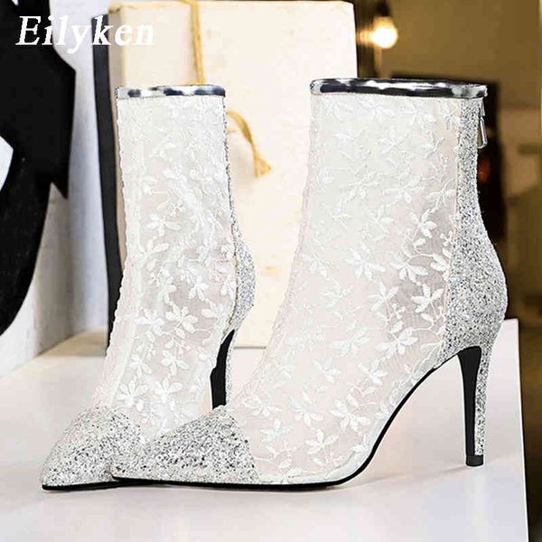 boots eilyken new design bling sequined cloth pointed toe club stripper ankle fashion embroider lace mesh womans shoes heels 220901, Black
boots eilyken new design bling sequined cloth pointed toe club stripper ankle fashion embroider lace mesh womans shoes heels 220901, Black
