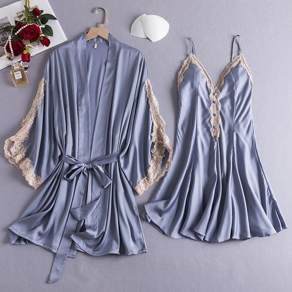lace wedding robe suspender nightgown sleepwears set patchwork summer thin, Black;red
lace wedding robe suspender nightgown sleepwears set patchwork summer thin, Black;red