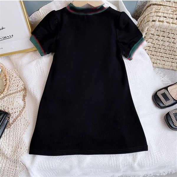 luxury baby girls dress kids letter bowknot summer short sleeve children casual designer clothing for 2-9y283m, Red;yellow
luxury baby girls dress kids letter bowknot summer short sleeve children casual designer clothing for 2-9y283m, Red;yellow