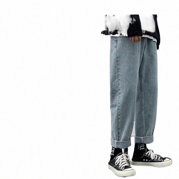men's pants spring korean style wide leg jeans men's loose straight drawstring baggy joggers fashion thin denim pants black men k6
men's pants spring korean style wide leg jeans men's loose straight drawstring baggy joggers fashion thin denim pants black men k6