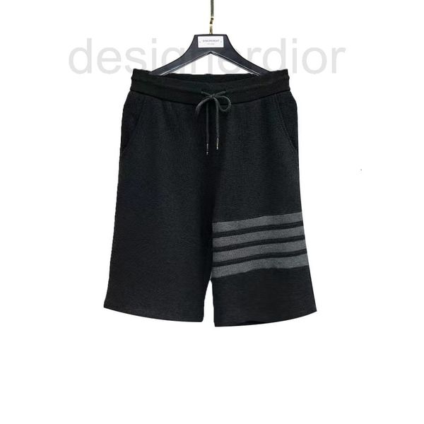 men's pants designer high version tb classic basic waffle color contrast four bar men's and women's shorts capris f47n, Black
men's pants designer high version tb classic basic waffle color contrast four bar men's and women's shorts capris f47n, Black